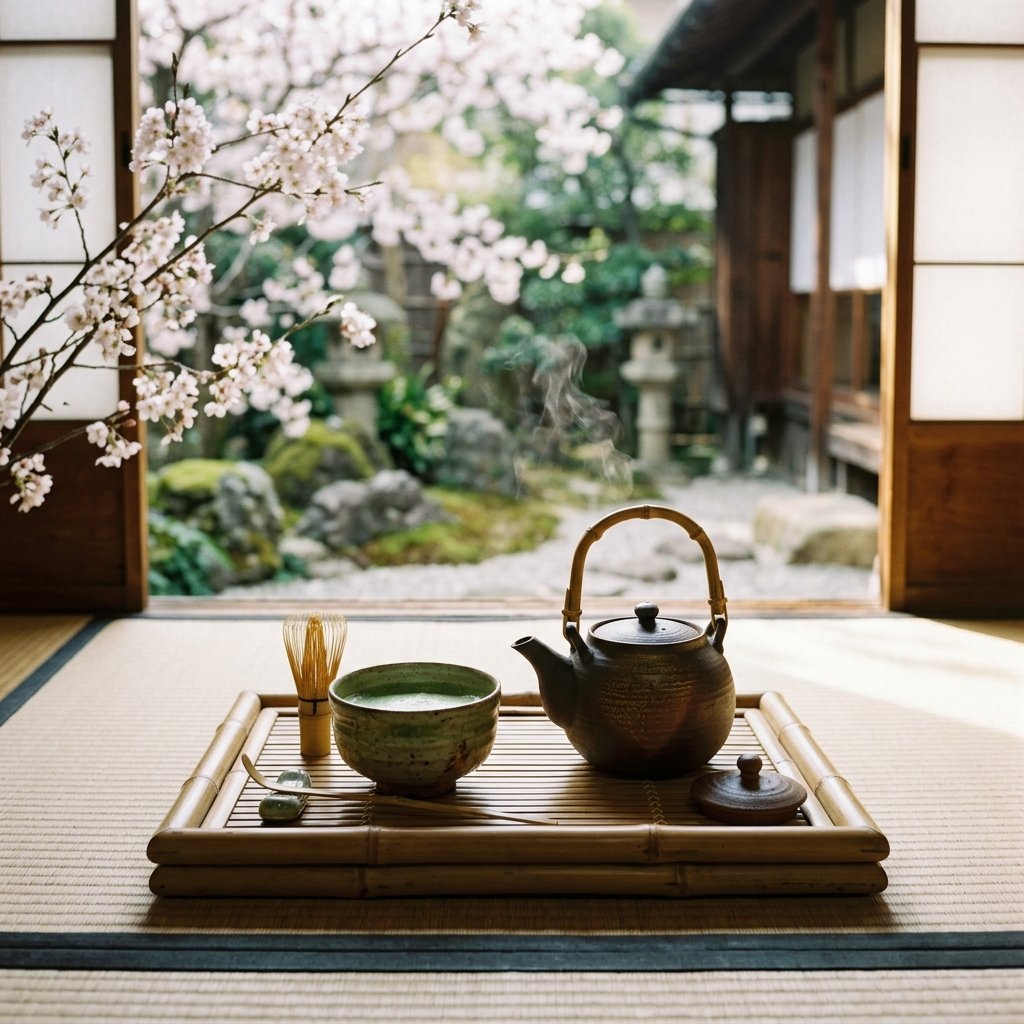Traditional Eastern tea ceremony